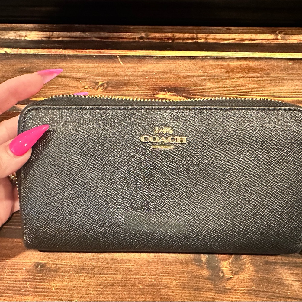 Coach Black Wallet